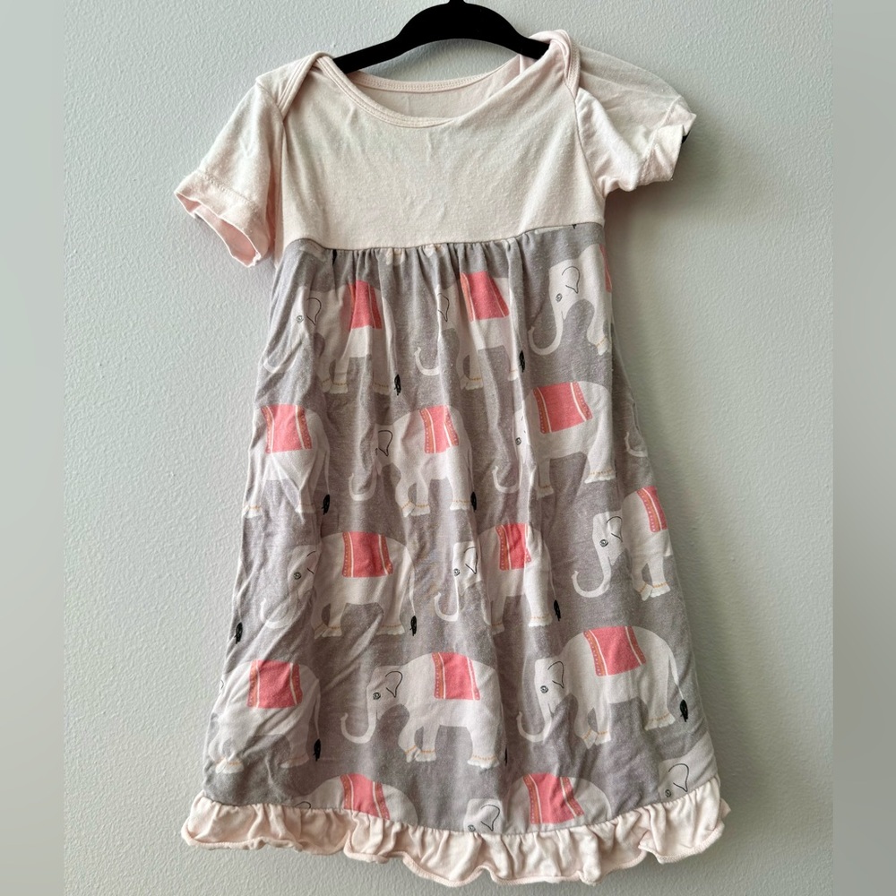 KicKee Pants- Bamboo Short Sleeve Swing Dress